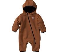 Carhartt CM8728 Super Dux™ - Overol de ajuste relajado para niños, Carhartt Brown, 6 Meses
