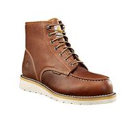 Carhartt CMW6175 Men's 6-Inch Waterproof Tan Wedge Boot Soft Toe Work, 11.5 M US