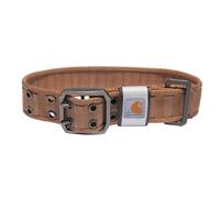 Carhartt Collar de cincha Ancha Totalmente Ajustable para Mascotas, Color marrón Carhartt