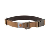 Carhartt, Collar de Perro de Nailon para Hombre, Carhartt® Brown, M