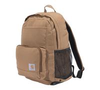 Carhartt Compartimento único, paquete duradero con funda para laptop, mochila de 23 L, color marrón, talla única