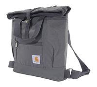 Carhartt Convertible, Durable Tote Bag with Adjustable Backpack Straps and Laptop Sleeve, Gray, One Size