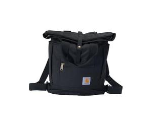 Carhartt Convertible, Durable Tote Bag with Adjustable Backpack Straps and Laptop Sleeve, Mochila Mujer, Negro, Einheitsgröße