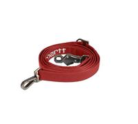Carhartt Correa de perro de campo, tela duradera de 600 denier con accesorios de anillo en D de metal ajustable, rojo industrial, grande