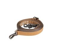 Carhartt Correa de perro de campo, tela duradera de 600 denier con accesorios de anillo en D de metal ajustable, marrón Carhartt