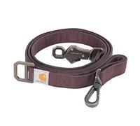 Carhartt Correas de Pato de Nailon duraderas para Perros, Costuras Reflectantes para Visibilidad, Vino Profundo, pequeño