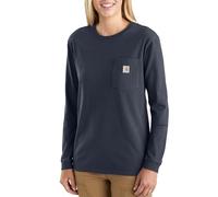 Carhartt Damen Tencel Fiber Series Loose Fit Long-Sleeve Pocket T-Shirt T-Shirt (1er Pack)