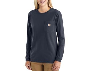 Carhartt Damen Tencel Fiber Series Loose Fit Long-Sleeve Pocket T-Shirt T-Shirt (1er Pack)