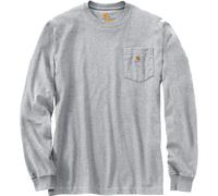 Carhartt Dearborn Loose Camisa Longsleeve, gris, tamaño S para Hombres