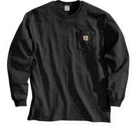 Carhartt Dearborn Loose Camisa Longsleeve, negro, Talla S