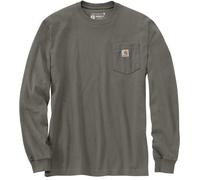 Carhartt Dearborn Loose Camisa Longsleeve, oliva/verde, Talla L