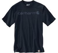 Carhartt Dearborn Relaxed Logo Camiseta, azul, tamaño L para Hombres