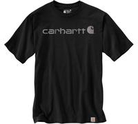 Carhartt Dearborn Relaxed Logo Camiseta, negro-gris, tamaño M para Hombres