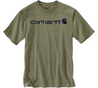 Carhartt Camiseta de Manga Corta con Logotipo gráfico de Corte Relajado
