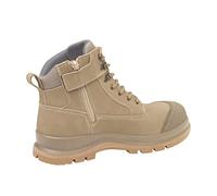 Carhartt Detroit 6" S3 Zip Boot, Barco de seguridad, Hombre, Dark Khaki, 45 EU