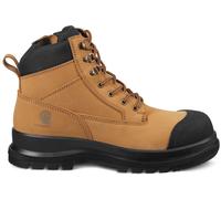 Carhartt Detroit 6" S3 Zip Boot, Barco de seguridad, Hombre, Amarillo Trigo, 44 EU Ancho