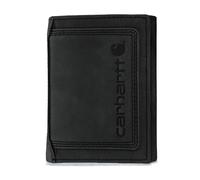Carhartt Detroit B0000213 - Cartera Triple para Hombre, Color Negro, Talla única