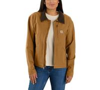 Carhartt Detroit - Chaqueta de trabajo para mujer, marrón, M