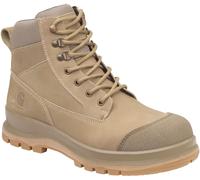 Carhartt Detroit 6’’ ZIP S3 Botas, beige, tamaño 44