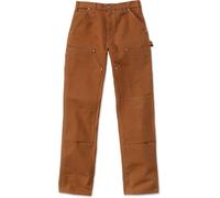 Carhartt Firm Duck Double-Front Work Dungaree Pantalones, negro, tamaño 48 para Hombres