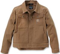Carhartt Duck Relaxed-Fit, chaqueta textil L male Marrón