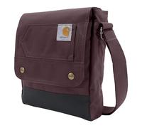 Carhartt, Durable, Adjustable Shoulder Bag With Flap Over Closure, Bolso cruzado, duradero, ajustable, con solapa sobre cierre a presión Mujer, Everday Crossbody Snap (puerto), Talla única