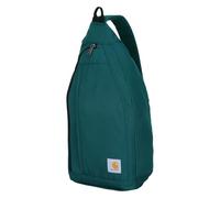 Carhartt Durable Sling Bag, Backpack with Side Release Buckle, Tablet Sleeve and Adjustable Strap, Mochila Crossbody (Greenstone), Talla única Unisex Adulto