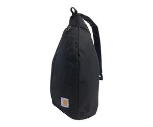 Carhartt Durable Sling Bag, Crossbody Backpack with Side Release Buckle, Tablet Sleeve and Adjustable Strap Eslinga, Mochila Cruzada (Negro), Talla única Unisex-Adulto