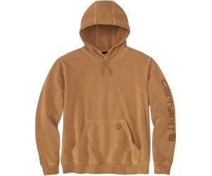 Carhartt Durham Garment Dyed Logo Sudadera con capucha, marrón, tamaño M para Hombres