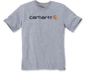 Carhartt EMEA Core Logo Workwear Short Sleeve Camiseta, Gris claro, Talla XL