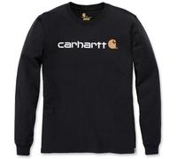 Carhartt EMEA Workwear Signature Graphic Core Logo Longsleeve, negro, tamaño S para Hombres