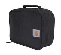 Carhartt Enfriador de almuerzo aislado para 4 latas, totalmente aislado, enfriador duradero resistente al agua, enfriador esencial para el almuerzo (negro)