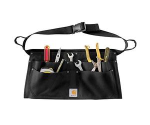 Carhartt Firm - Delantal para cintura en lona de algodón resistente Para Hombre, Negro, L-XL