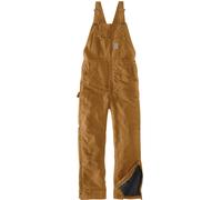 Carhartt Firm Duck Insulated BIB En general, marrón, Talla M