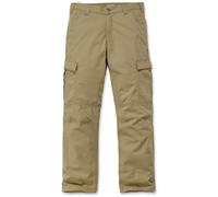 Carhartt Force Broxton Cargo Pantalones, Caqui, Talla 34