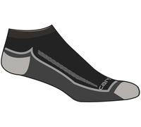 Carhartt Force Midweight Low Cut Calcetines (3 pares), negro-gris, tamaño XL para Hombres