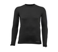 Carhartt Force Lightweight Stretch Grid Base Layer Crewneck Top Big Capa Superior, Negro, 4XL para Hombre