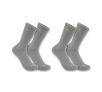 Carhartt Force Midweight Crew Sock 2 Pack 1 par de calcetines Hombre (Pack de 2)