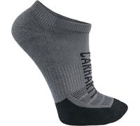 Carhartt Force Midweight Logo Low Cut Calcetines (3 pares), gris/negro, Talla L