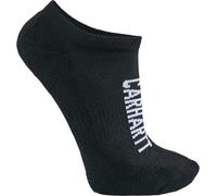 Carhartt Force Midweight Logo Low Cut Calcetines (3 pares), negro, Talla XL