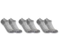Carhartt Force Midweight Low Cut Calcetines - Pack de 3, gris, tamaño L para Hombres