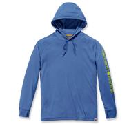 Carhartt Force Pesca gráfico sudadera con capucha, Azul claro, Talla XS