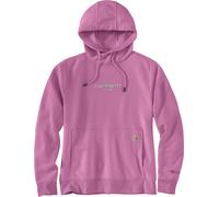 Carhartt Force Relaxed Fit Lightweight Graphic Sudadera con capucha para damas, rosa, tamaño M para Mujer