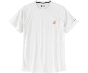 Carhartt Force Relaxed Fit Midweight Short Sleeve Pocket Camiseta, Blanco, Talla XXL