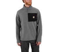 Carhartt Force Relaxed Fit Mock Neck Half-Zip T-Shirt Camiseta Force de Ajuste Relajado con Cuello Alto y Media Cremallera Hombre (Pack de 1)