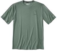 Carhartt Force Sun Defender™ Short-Sleeve Logo Graphic Camiseta funcional, verde, Talla L