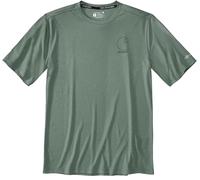 Carhartt Force Sun Defender™ Short-Sleeve Logo Graphic Camiseta funcional, verde, Talla S