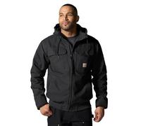 Carhartt Full Swing Loose Fit Washed Duck Insulated Active Jac, Negro, Medium para Hombre