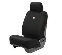Carhartt - Fundas de Asiento universales de Lona de Nailon, protección Duradera contra la Lluvia, Individual, Negro