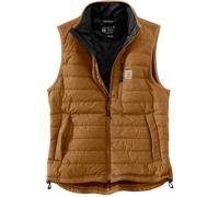 Carhartt Relaxed Fit Lightweight Insulated Vest Chaleco Aislante Ligero y de Ajuste Relajado Rain Defender, Brown, M de los Hombres